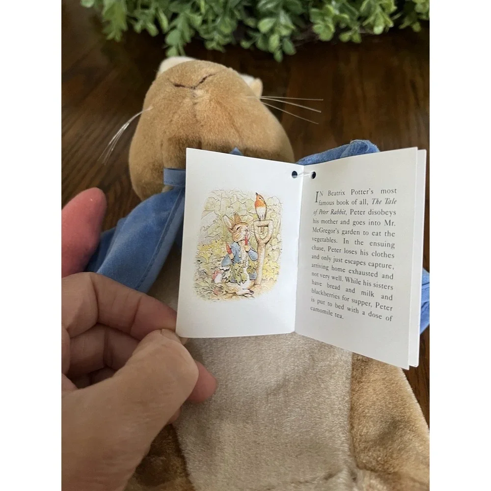 VINTAGE EDEN BEATRIX POTTER‎ PLUSH PETER RABBIT HAND PUPPET 12